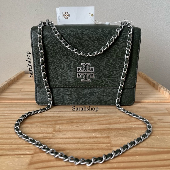 🌺Tory Burch Britten adjustable shoulder bag - Picture 1 of 15